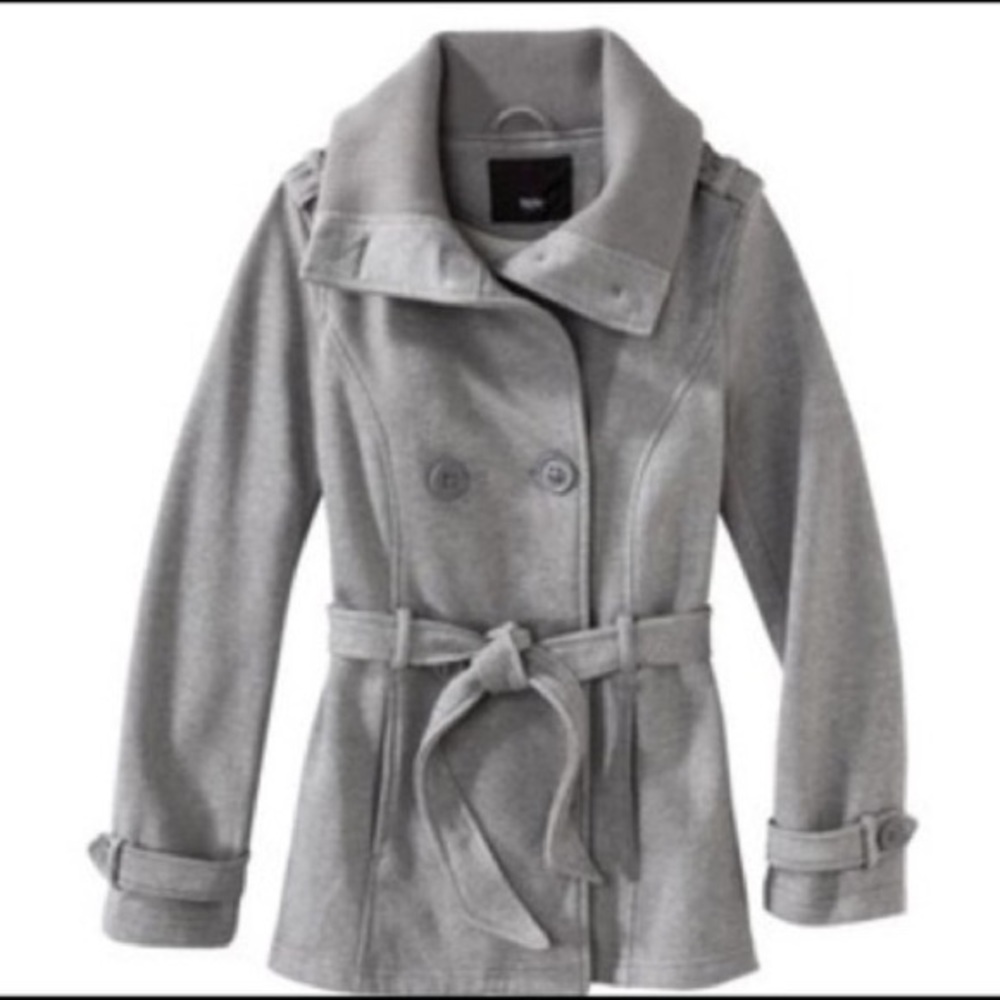 Brown Knit Trenchcoat